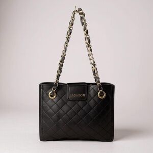 Fashion Mini Black Square Shoulder Strap Purse 26" Drop NWOT